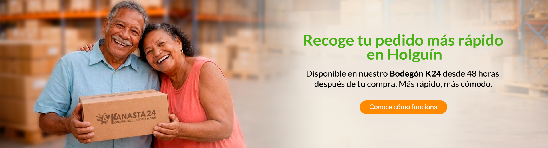 Recoge tu pedido más rápido en Holguín