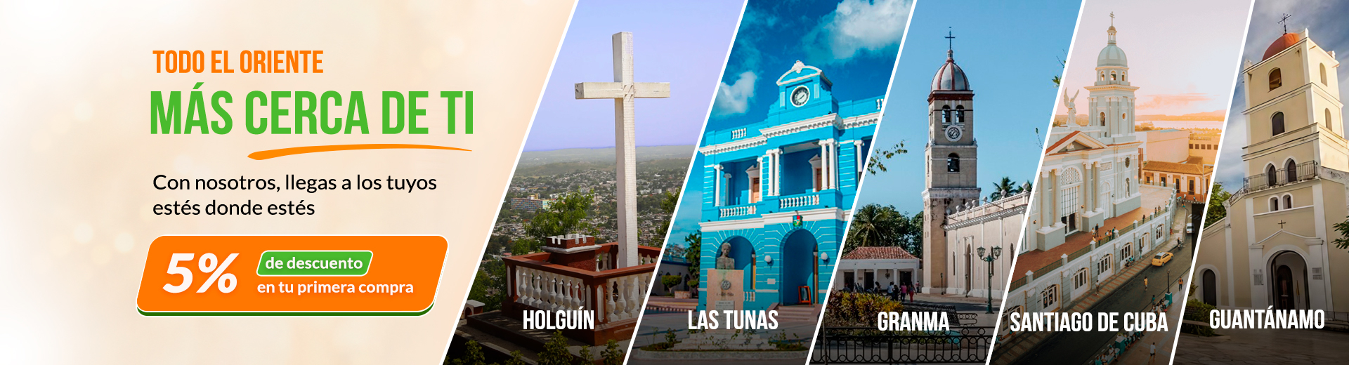 Todo el oriente, más cerca de ti