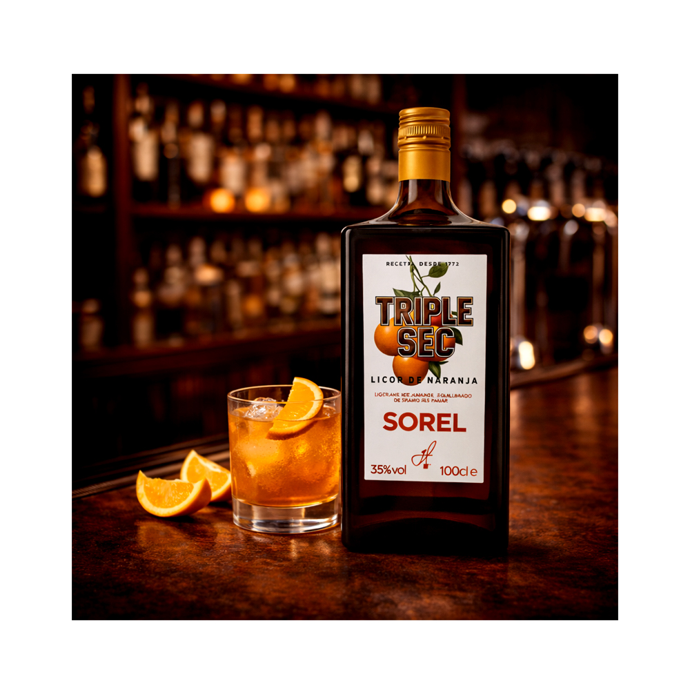 Licor Triple Sec Sorel (1L)