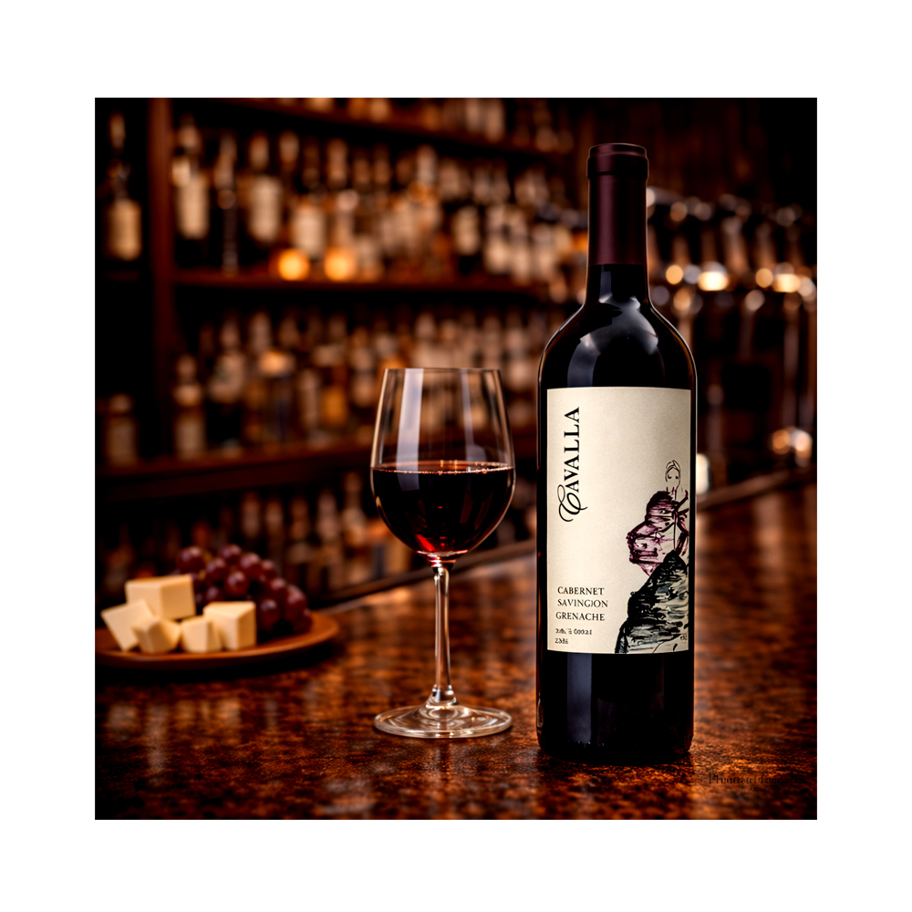 Vino tinto Cabernet Sauvignon Cavalla (750 ml)