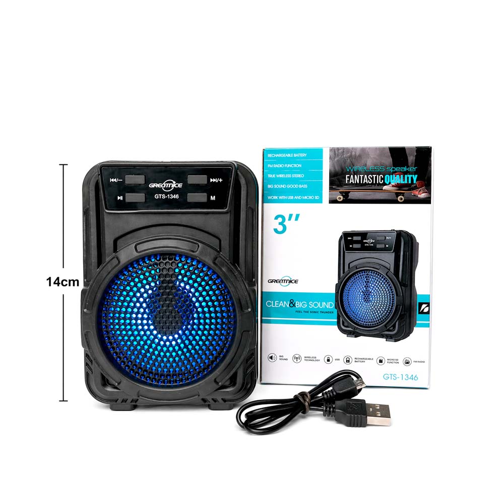 Equipo Música Bluetooth (3")