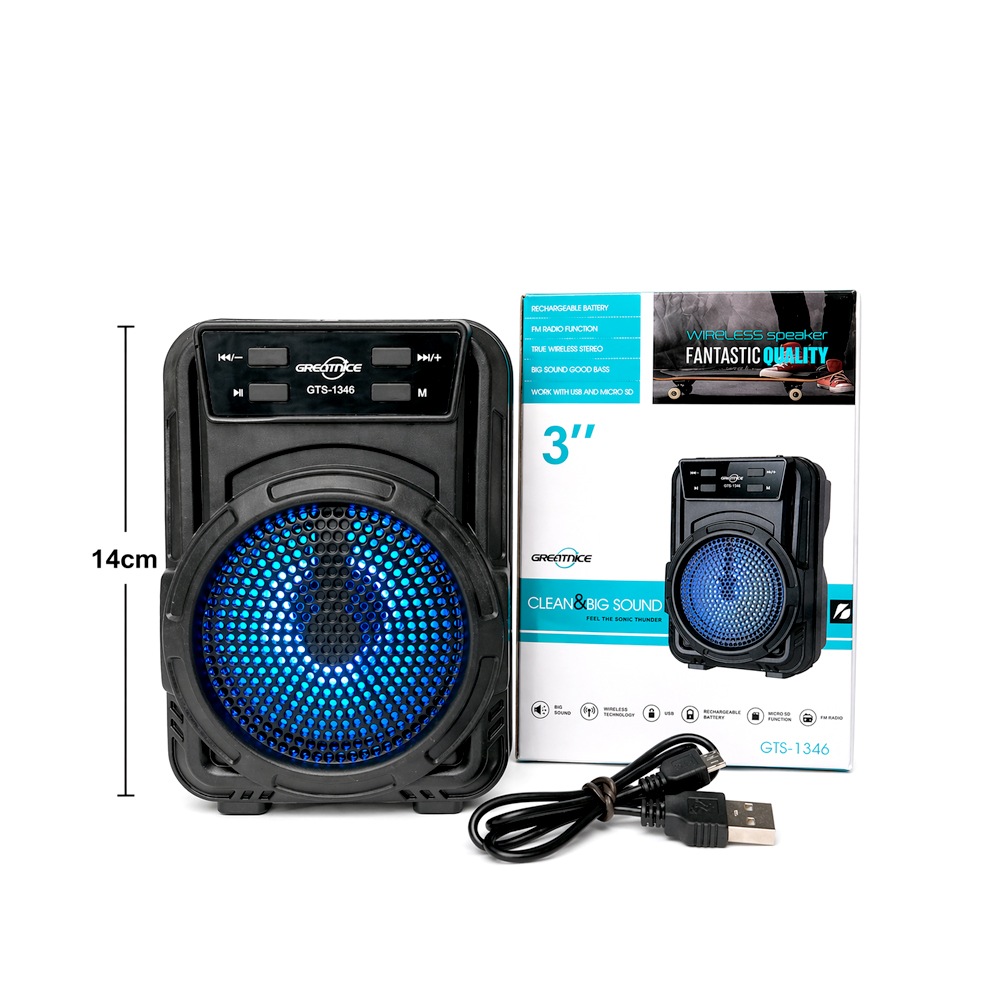 Equipo Música Bluetooth (3")