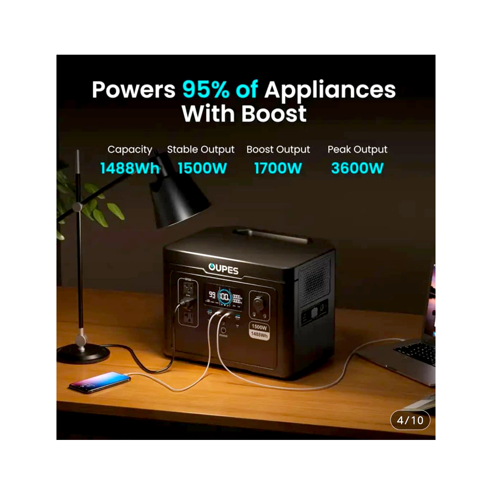 Generador Portátil 1500w OUPES