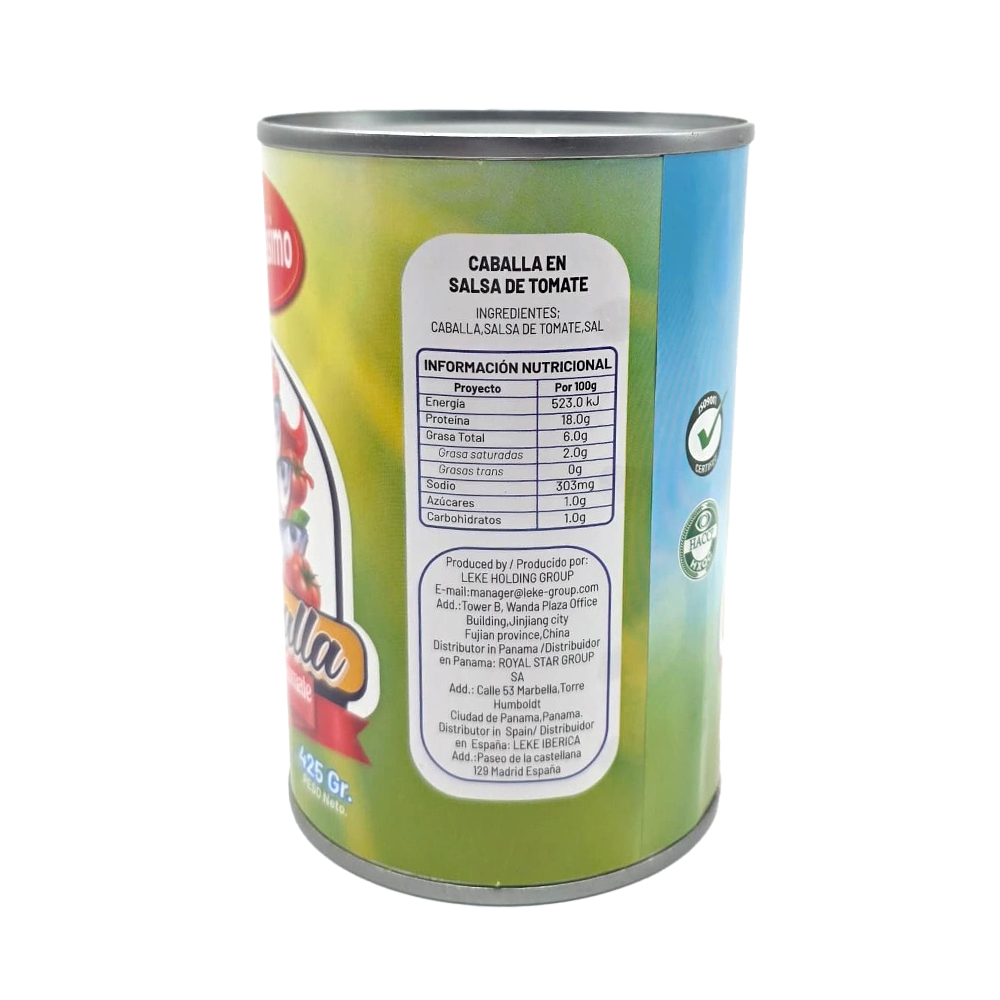 Caballa en Salsa de Tomate (425g)