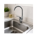 Llave Mezcladora Cuello de Ganzo Flansy