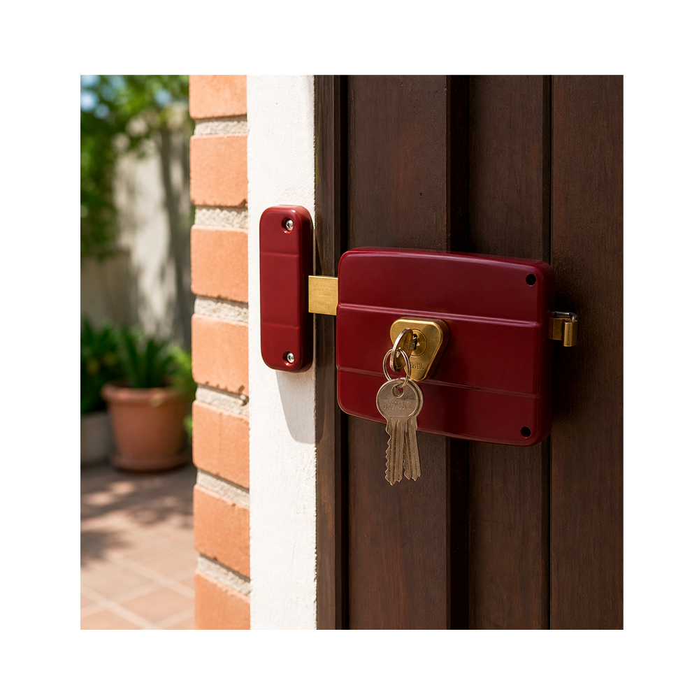 Llavin para Puerta Color Rojo