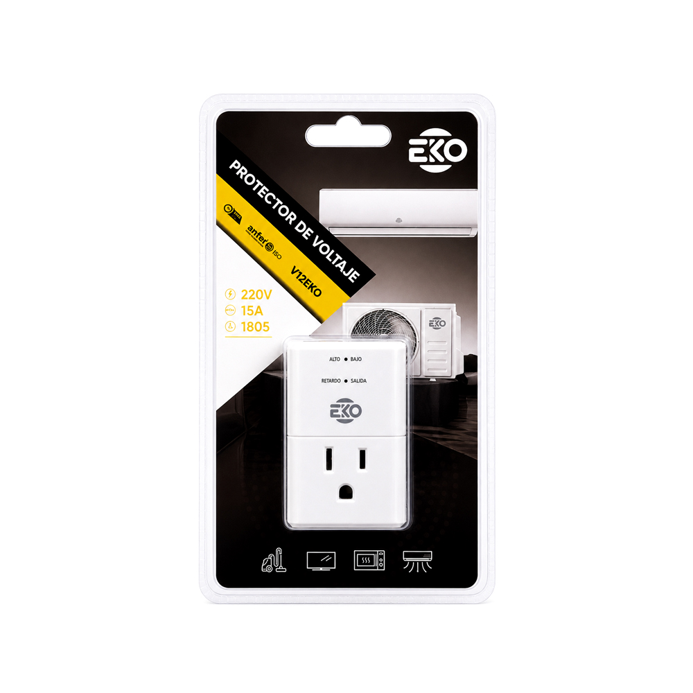 Protector de Voltage para Equipos (110v)