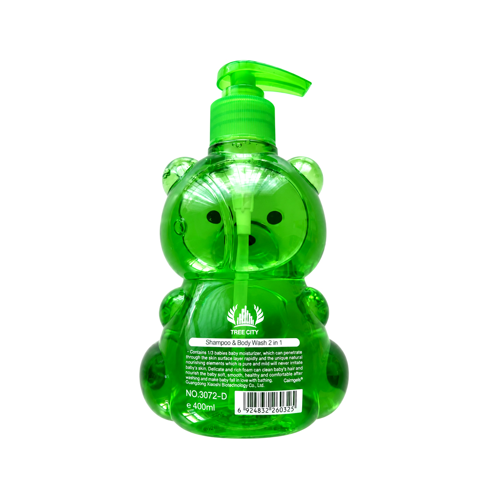 Shampoo/Gel de Baño para Bebé Kiwi (400ml)