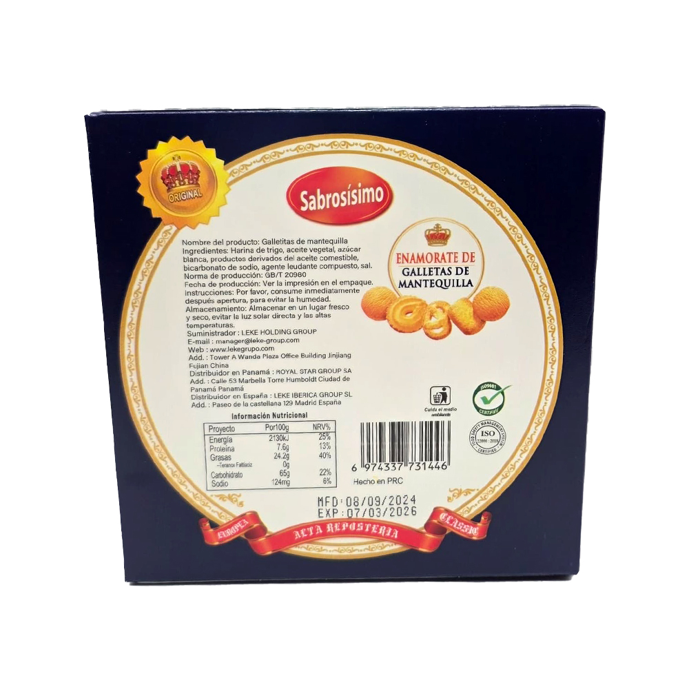 Galletitas de Mantequilla