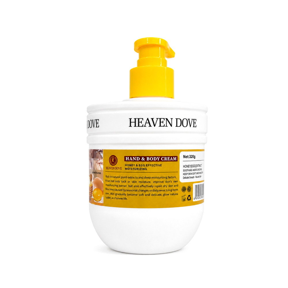 Crema de Piel Amarilla Miel Heaven Dove (320ml)