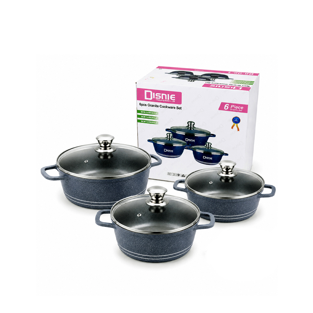 Juego de Ollas infrarrojo Disnie (6uds)
