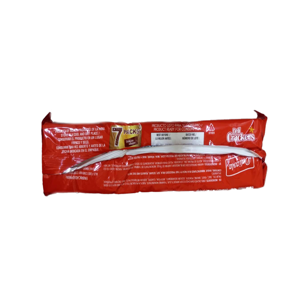 Galletas de Soda DeliCrackers (7x85g)
