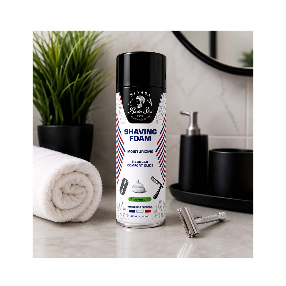 Espuma para Afeitar Nevada de Aloe Vera (400ml)