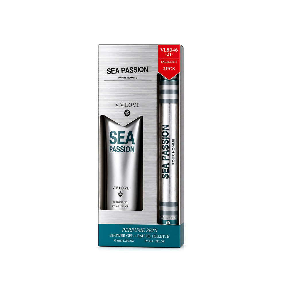 Set Gel de Baño y Perfume Hombre Sea Passion (35ml)