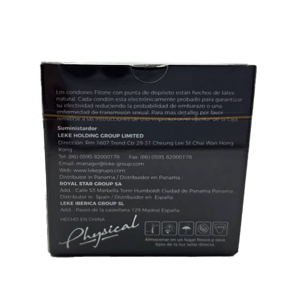 Preservativos Cajas de 3 unidades