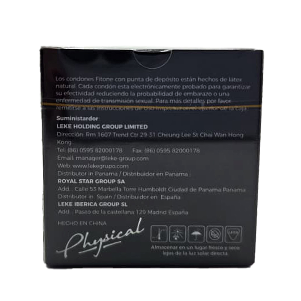 Preservativos Cajas de 3 unidades