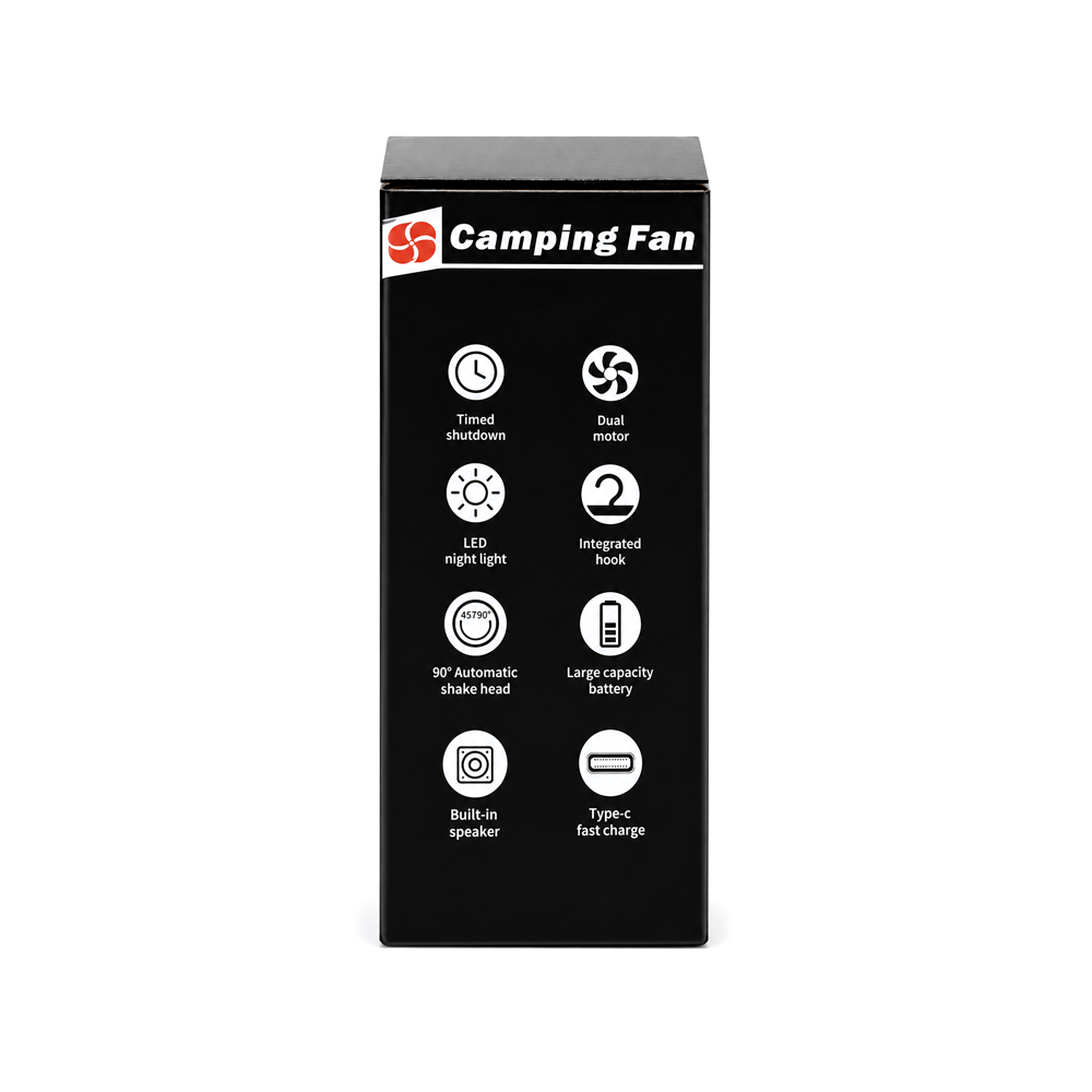 Ventiladores Recargable Camping Fan