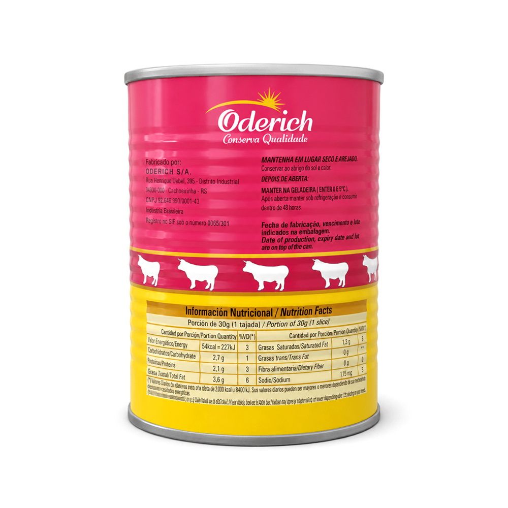 Jamonilla Oderich de Res (340g)