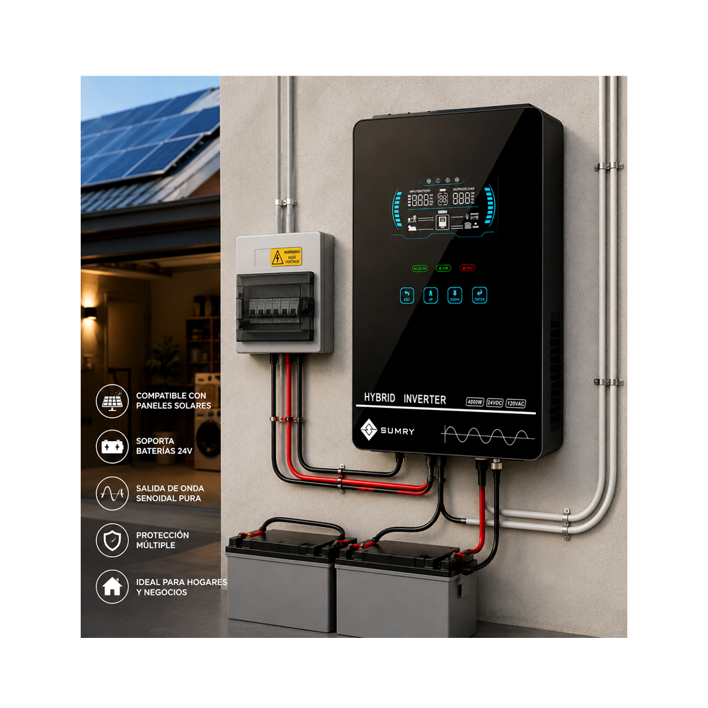 Inversor Hibrido SUMRY (4000W)