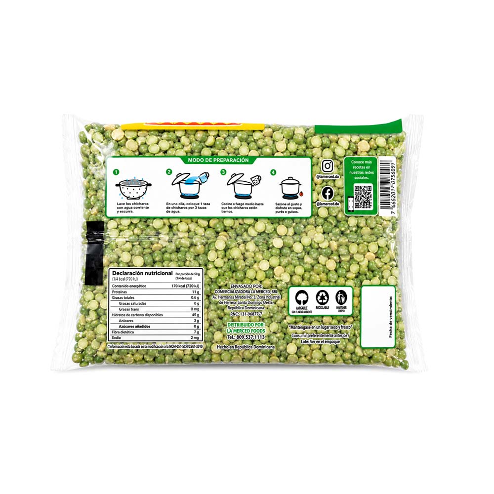 Chícharo Verde La Merced (500g)
