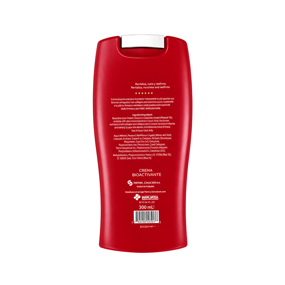 Crema para la Piel Bioactivante Dermoplacen Plus (300 ml)