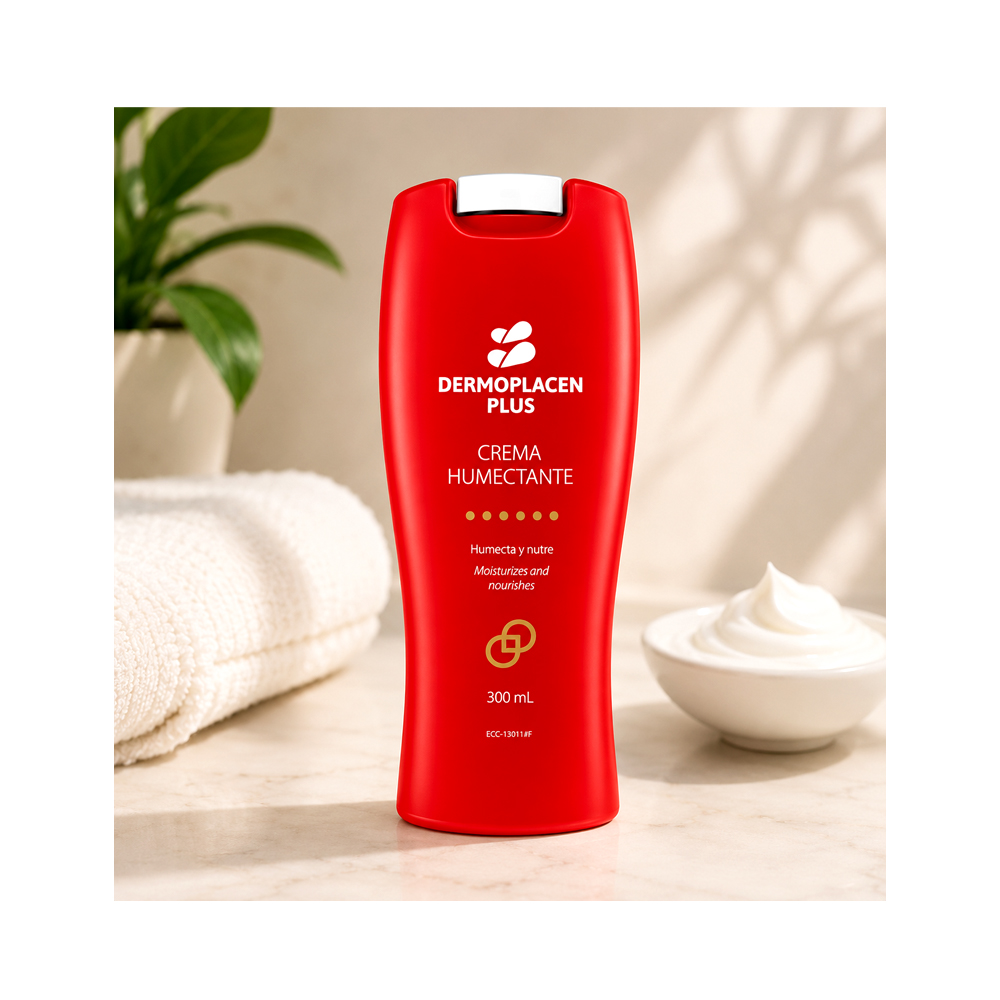 Crema para la Piel Humectante Dermoplacen Plus (300 ml)
