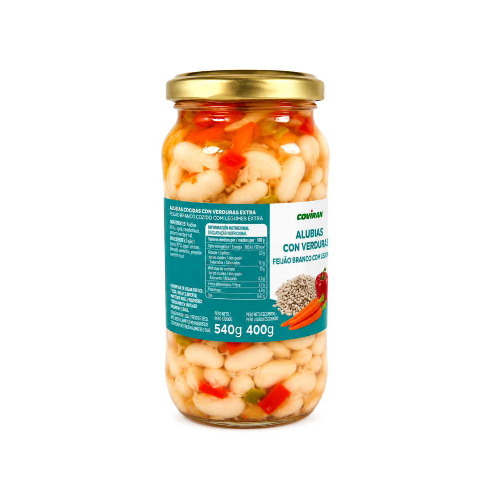 Alubias con Verduras (540g)
