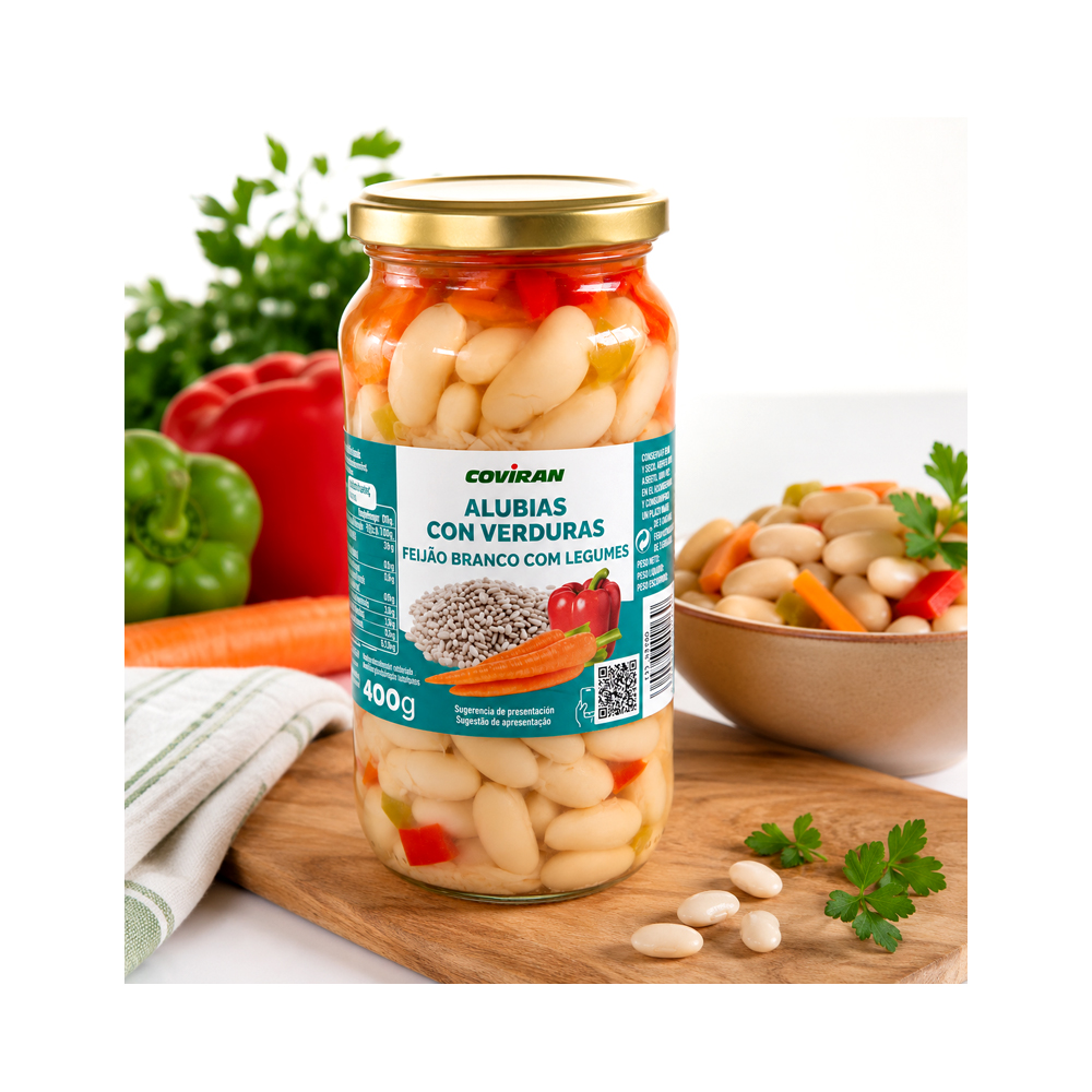Alubias con Verduras (540g)