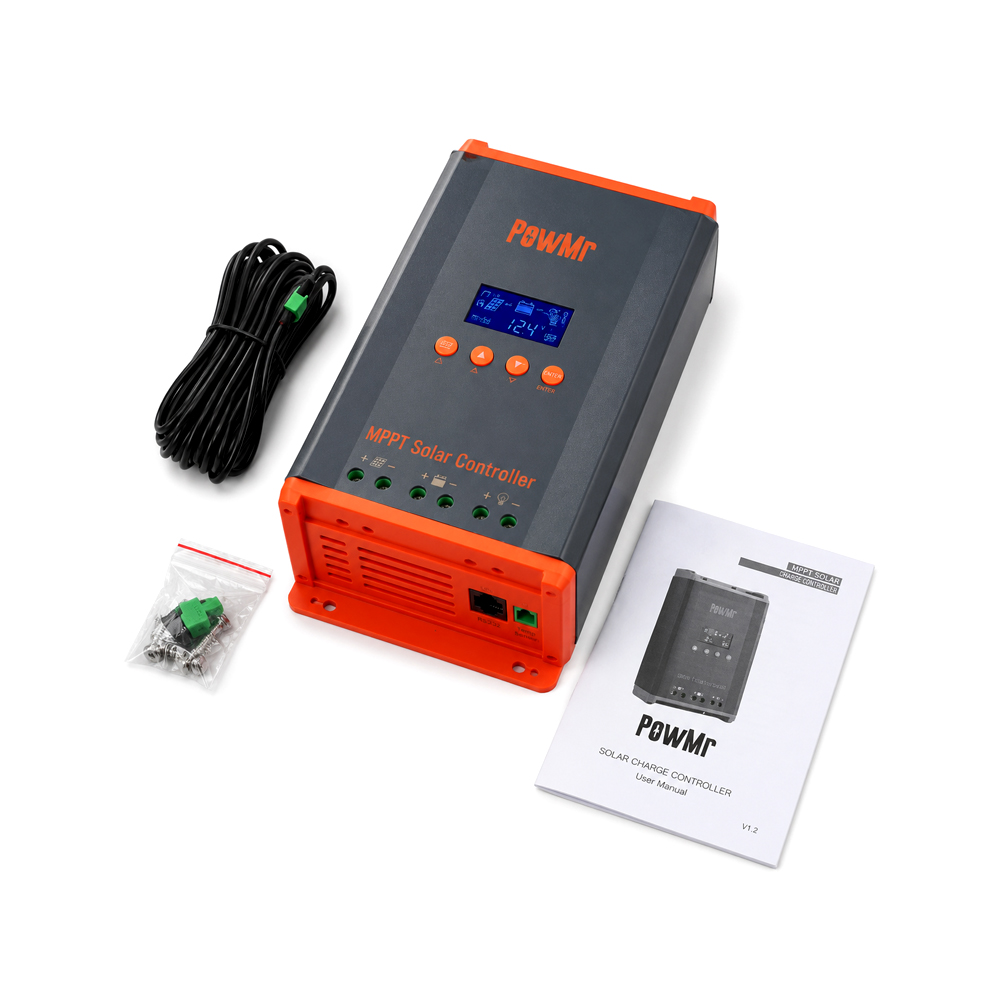 MPPT 60A Controlador de Carga Solar PowMr