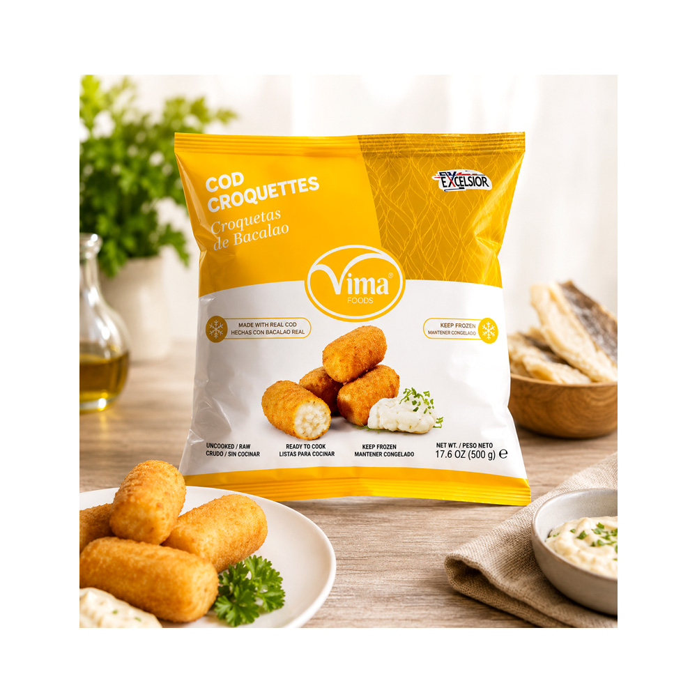 Croquetas de Bacalao Vima (500g)