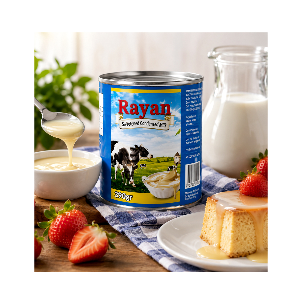 Leche Condensada Rayan (390g)