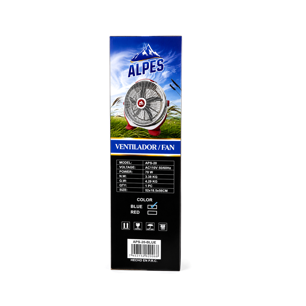 Ventilador Fan Alpes (70W)