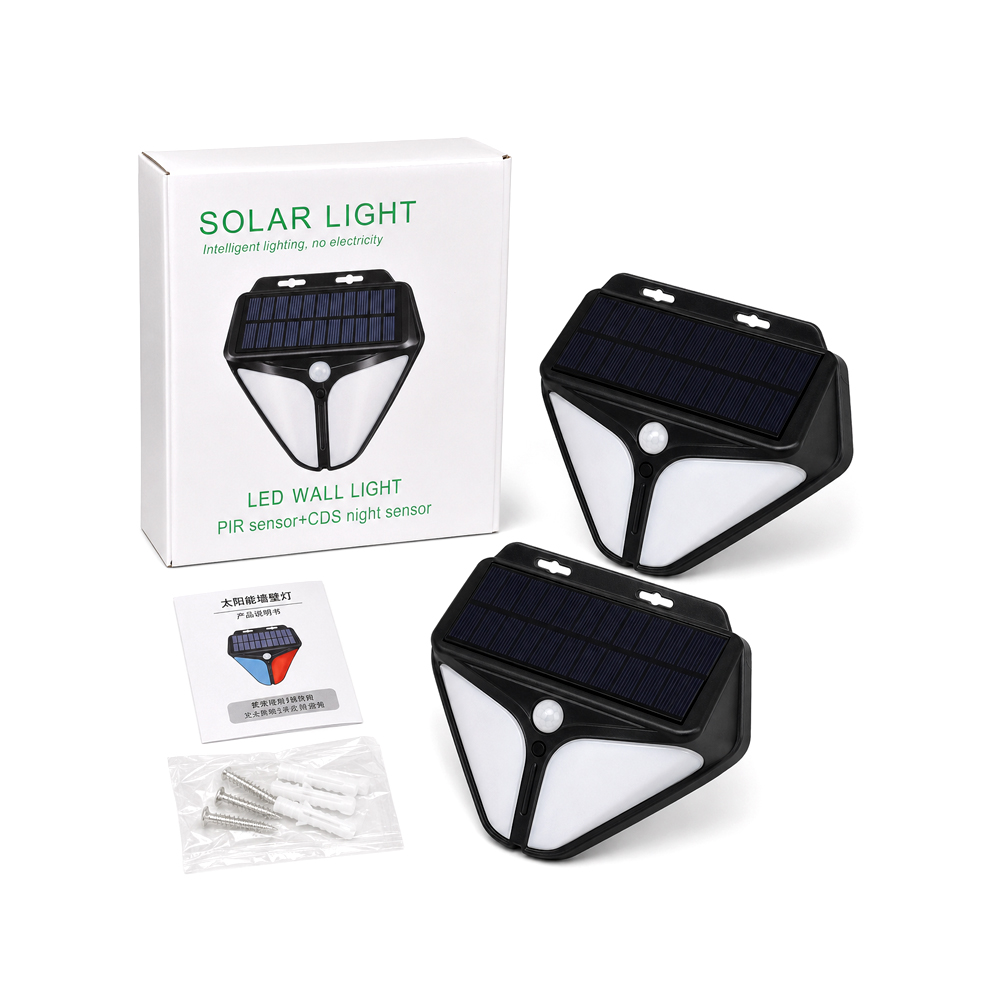 Sensor Infrarrojo con Alarma y Luz Antirrobo (2uds)
