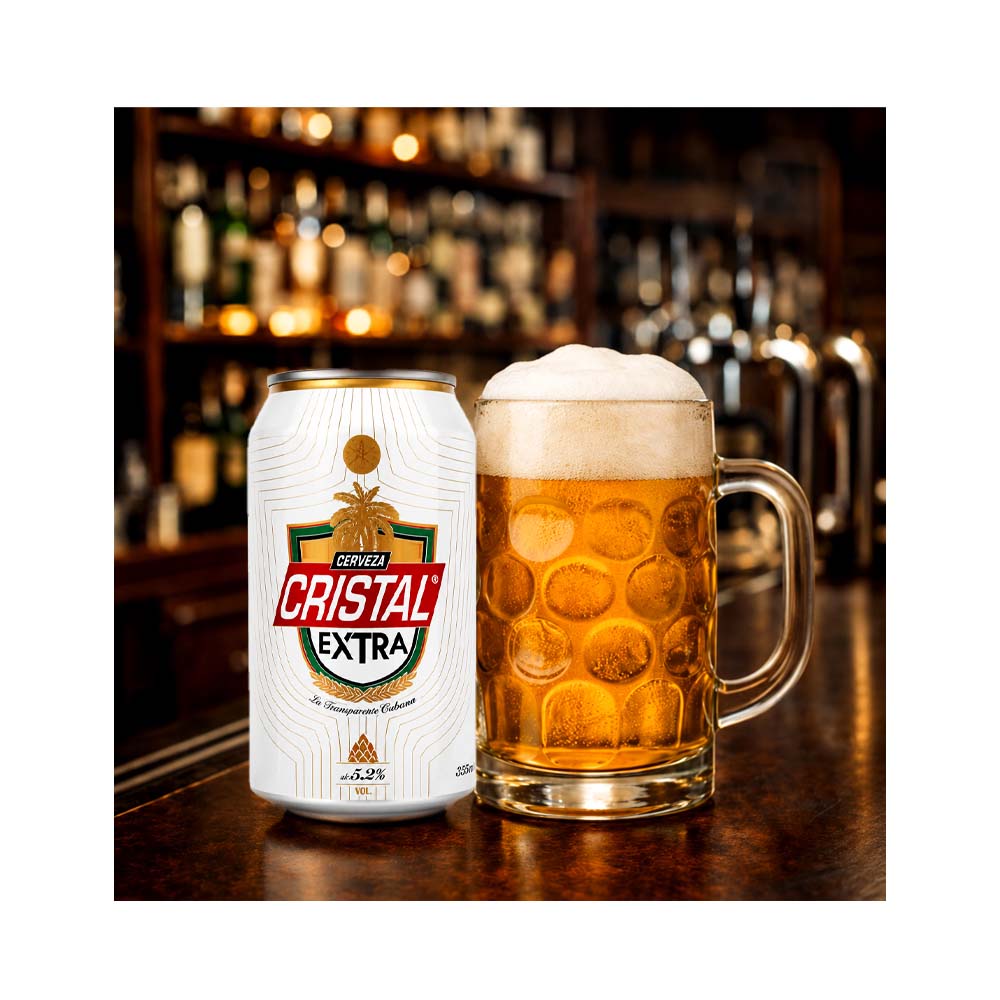 Cerveza Cristal Extra (355ml)