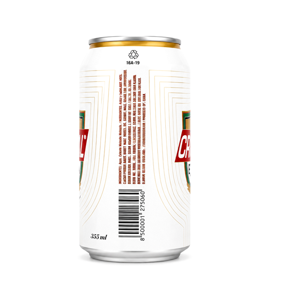 Pack Cerveza Cristal Extra (6x355ml)