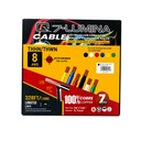 Cable Eléctrico Q7-LUMINA con Conductor Trenzado y Cubierta de Nailon Negro (100m)
