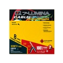 Cable Eléctrico Q7-LUMINA con Conductor Trenzado y Cubierta de Nailon Rojo (100m)
