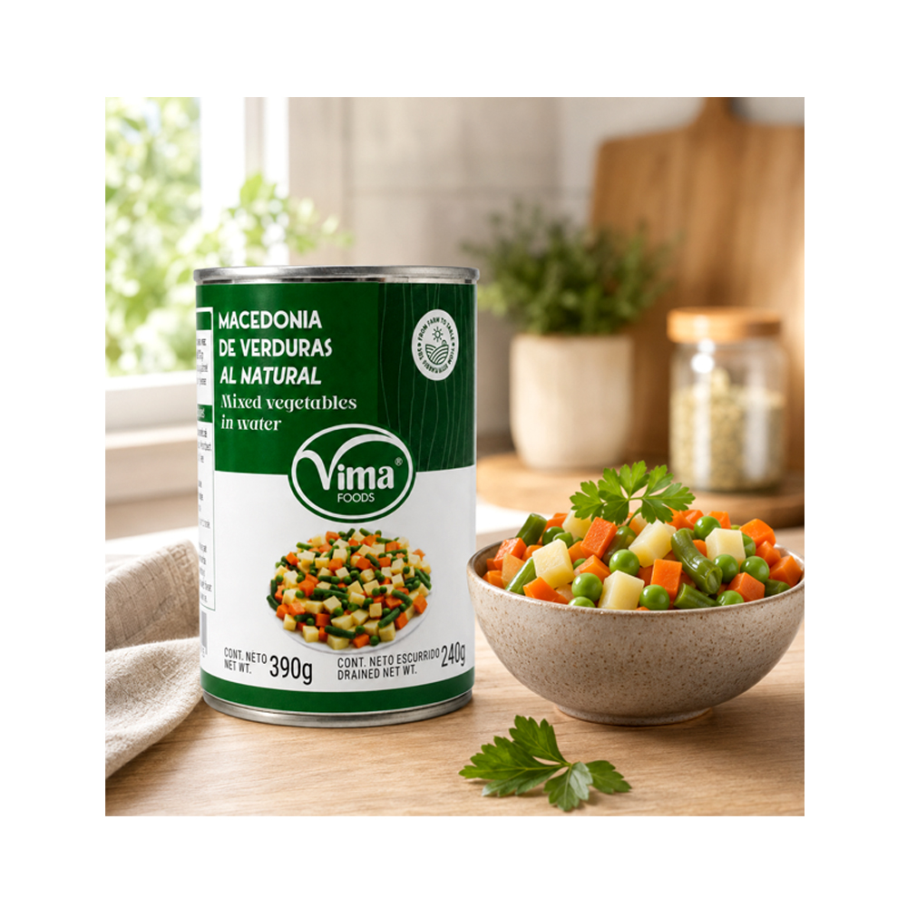 Macedonia de Verduras al Natural Vima (390g)