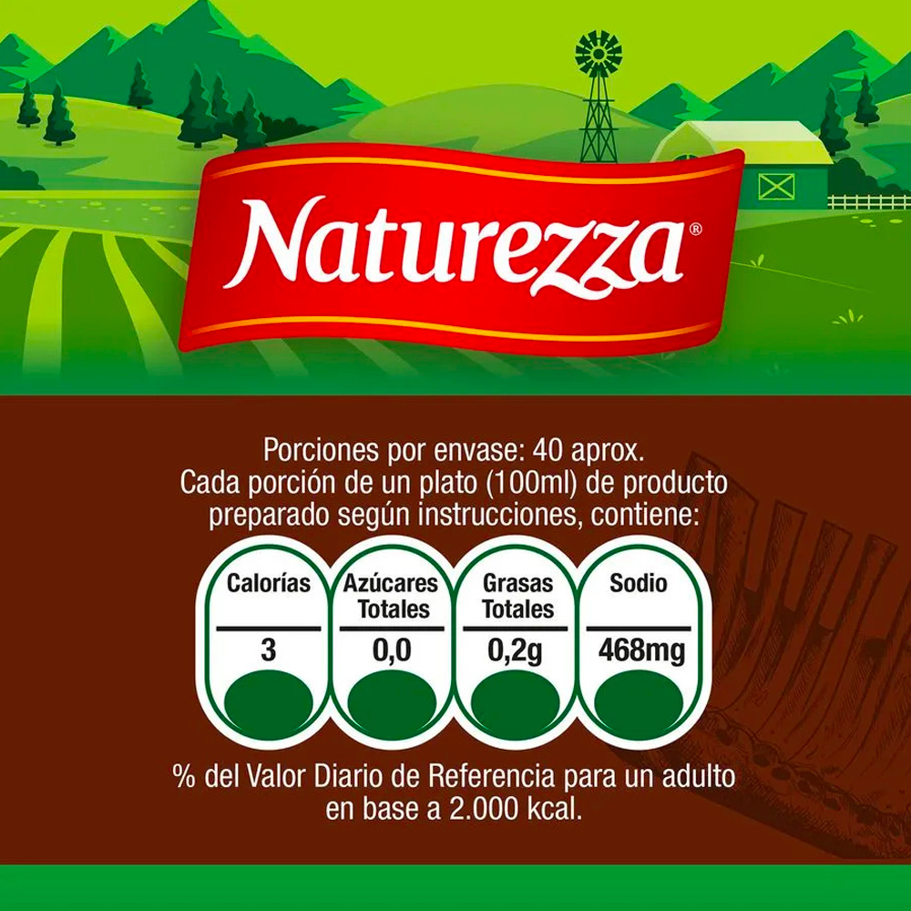 CALDO NATUREZZA RRP COSTILLA 8X10G