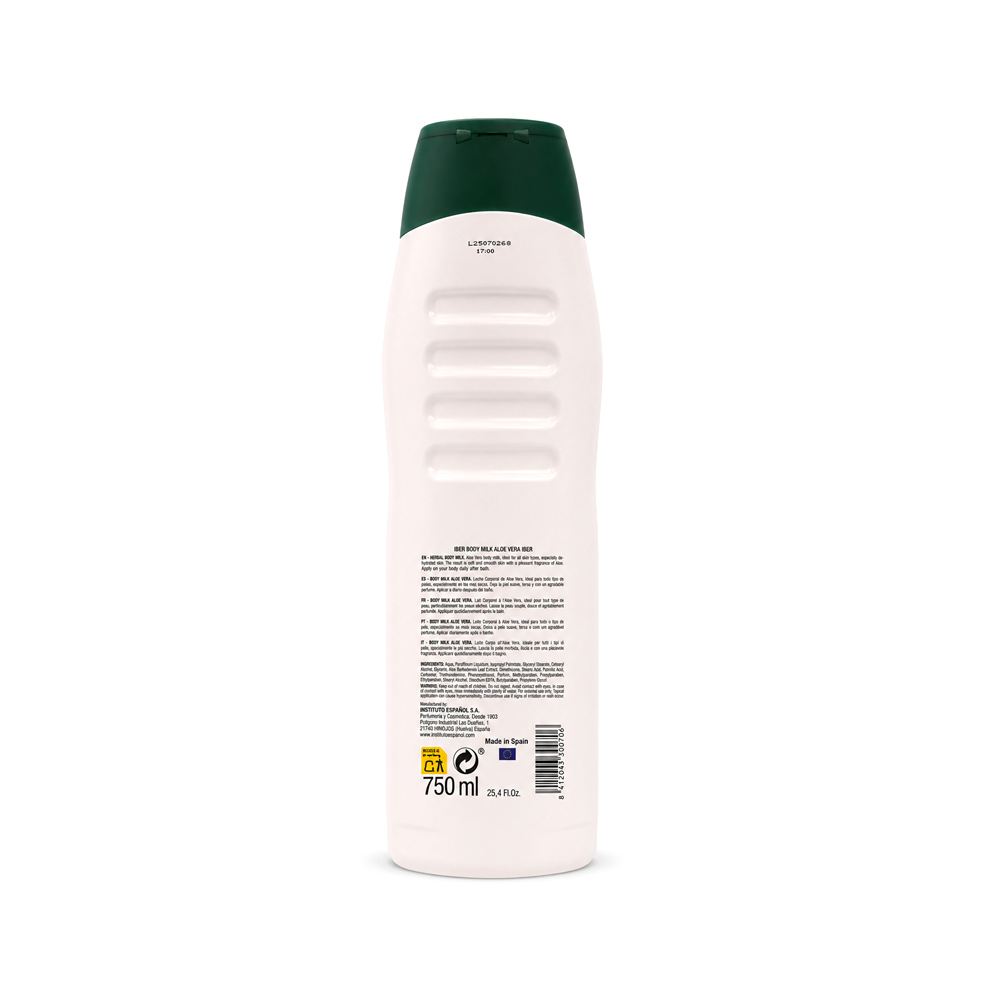 Body Milk Iber de Aloe Vera (750ml)