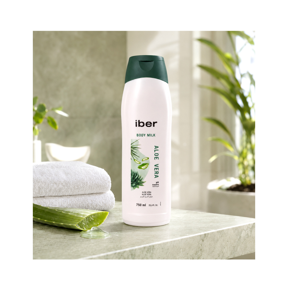 Body Milk Iber de Aloe Vera (750ml)