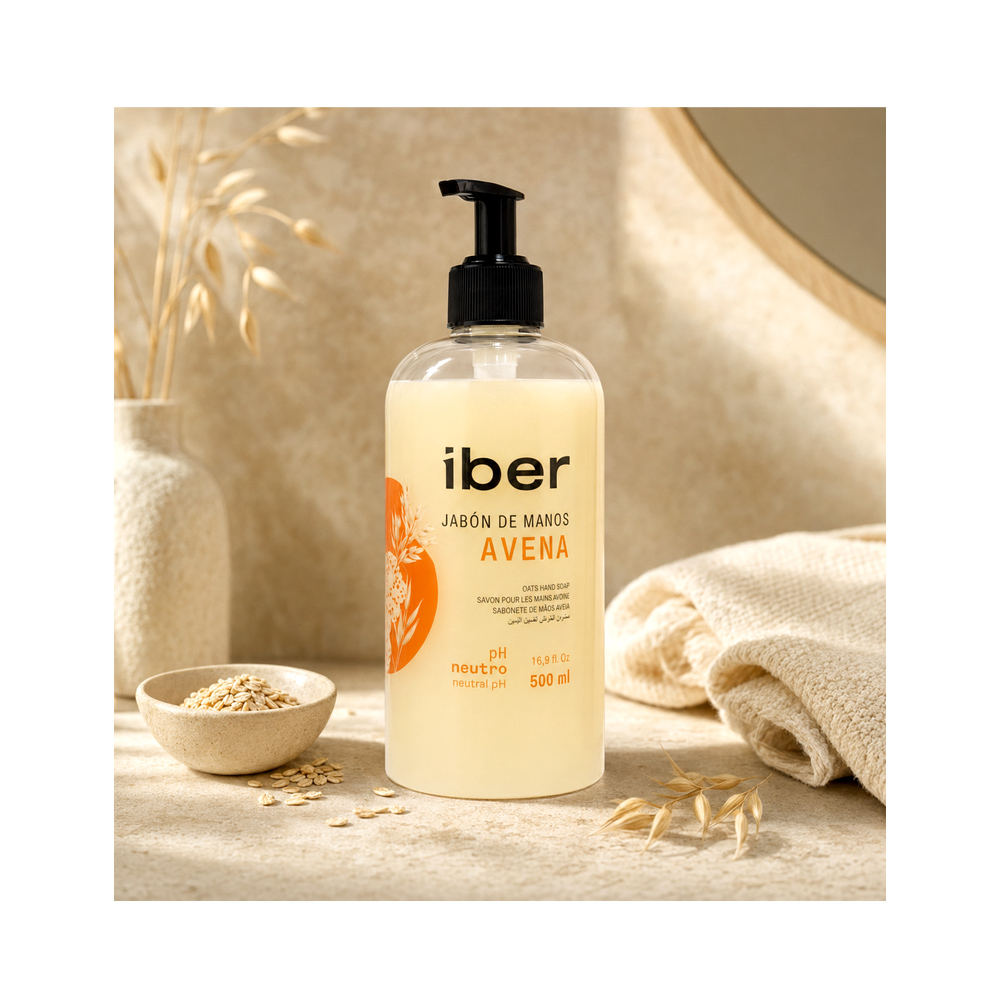 Jabón Iber de Manos de Avena (500ml)