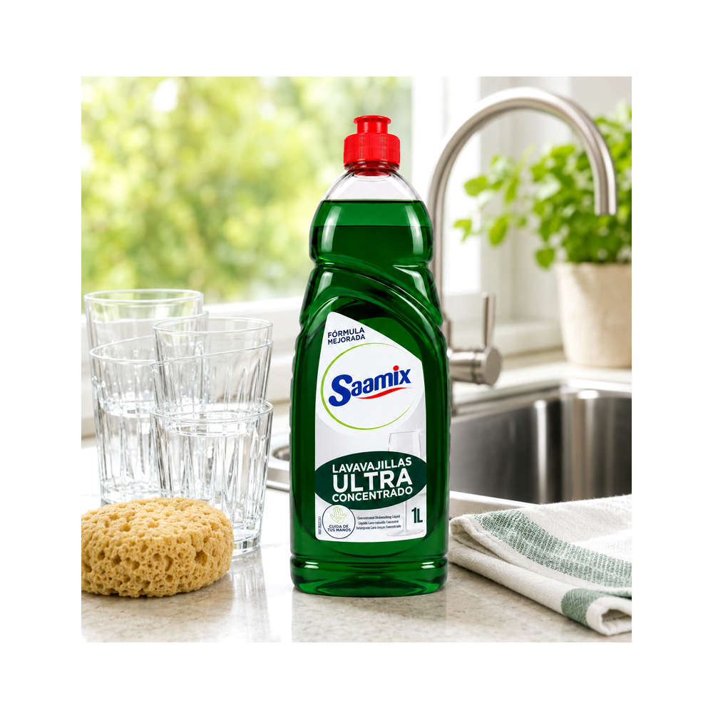 Lavavajillas SAAMIX Ultra Concentrado (1L)