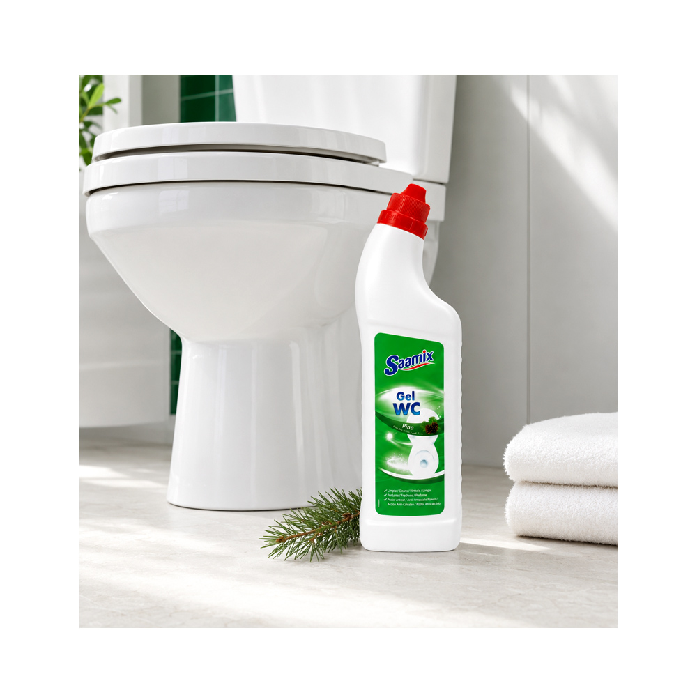 Limpiador Sanitario SAAMIX Gel WC de Pino (1L)
