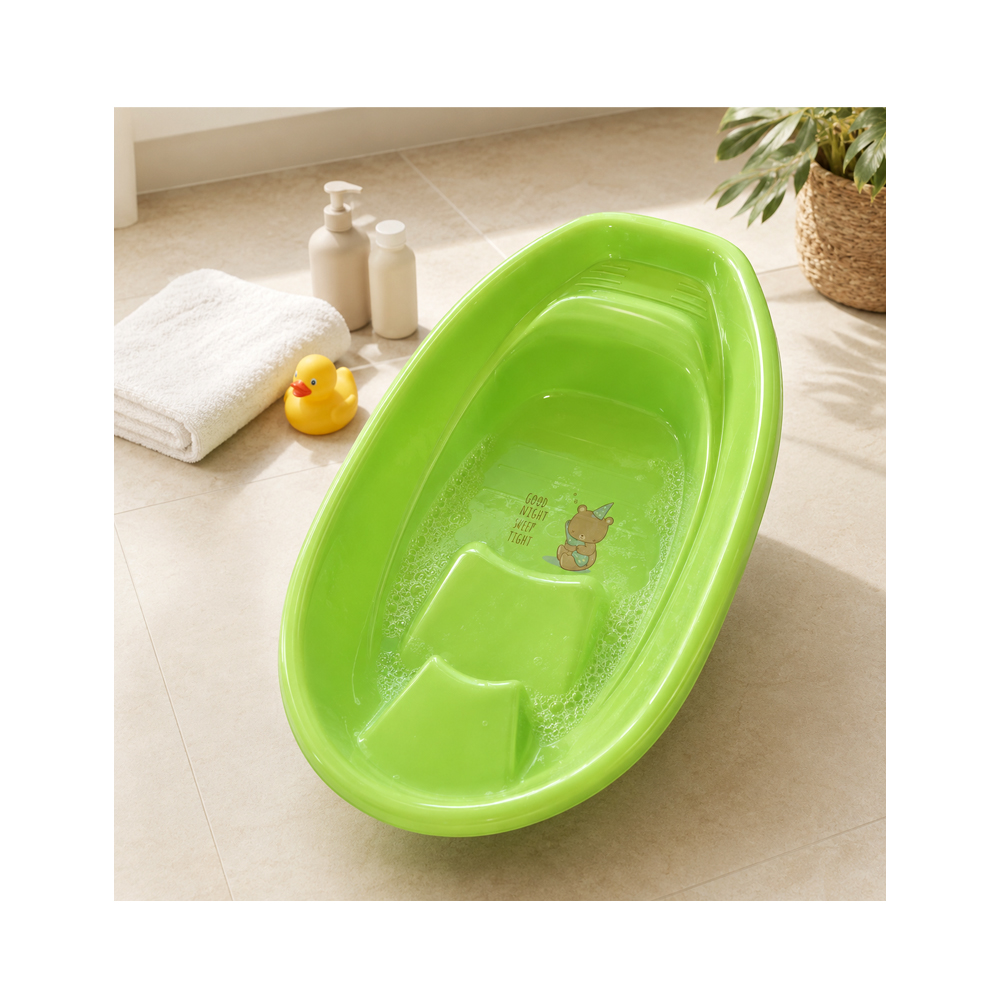 Bañaderas para Bebe de Color Verde