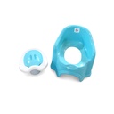 Sillita Orinal con Tapa para Bebe de Color Azul