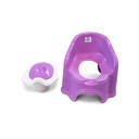Sillita Orinal con Tapa para Bebe de Color Morada