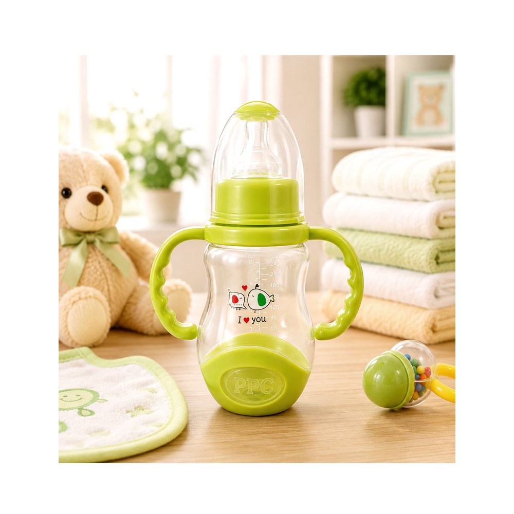 Biberones para Bebe de Color Verde (5.6onz)