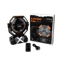 Ventiladores Recargables ColdSky Color Mandarina (7w)