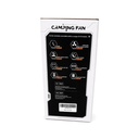 Ventiladores Recargables ColdSky Color Mandarina (7w)